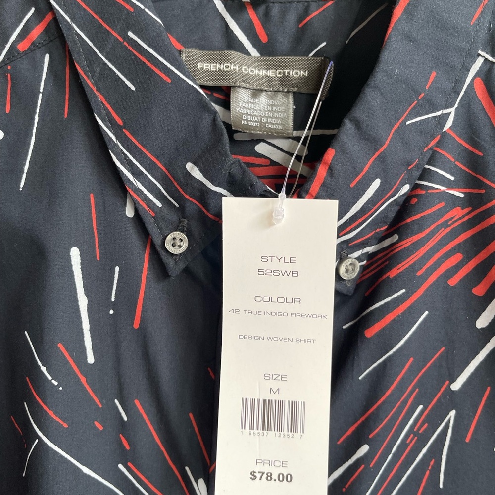 French Conection Firework Print Short Sleeve - image 6